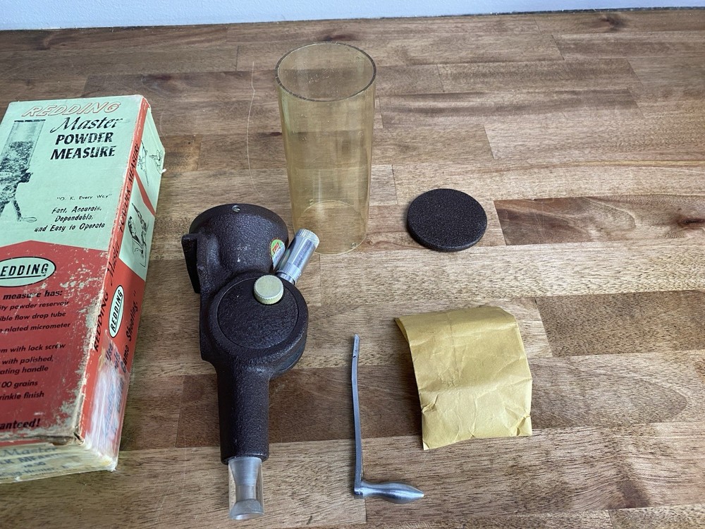 Vintage Redding Master Powder Measure Reloading