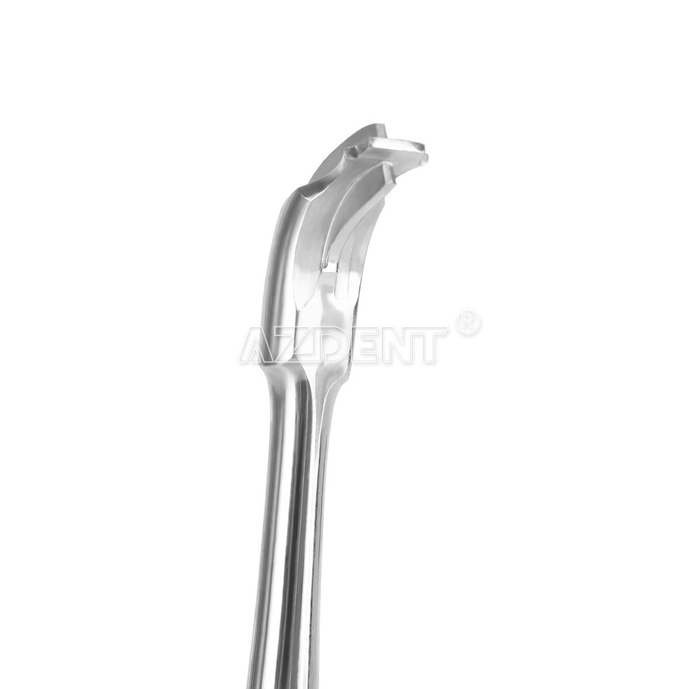 Dental crown removers, curved separators, elevators, and extractors
