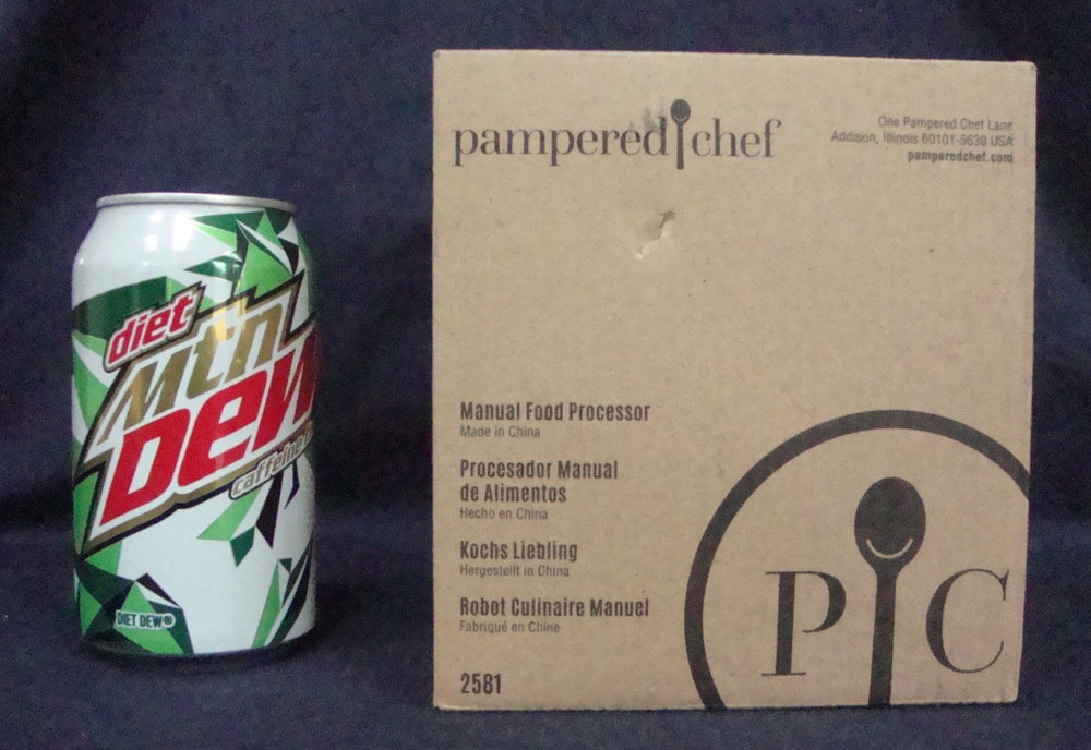 Pampered Chef Manual Food Processor 2581