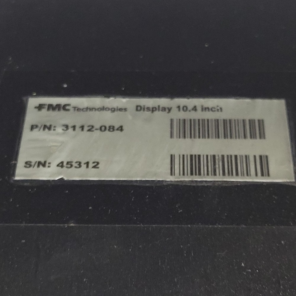 JBT 3112-084 Touchscreen Operator Interface W/ Enclosure, 10.4" Display - USED