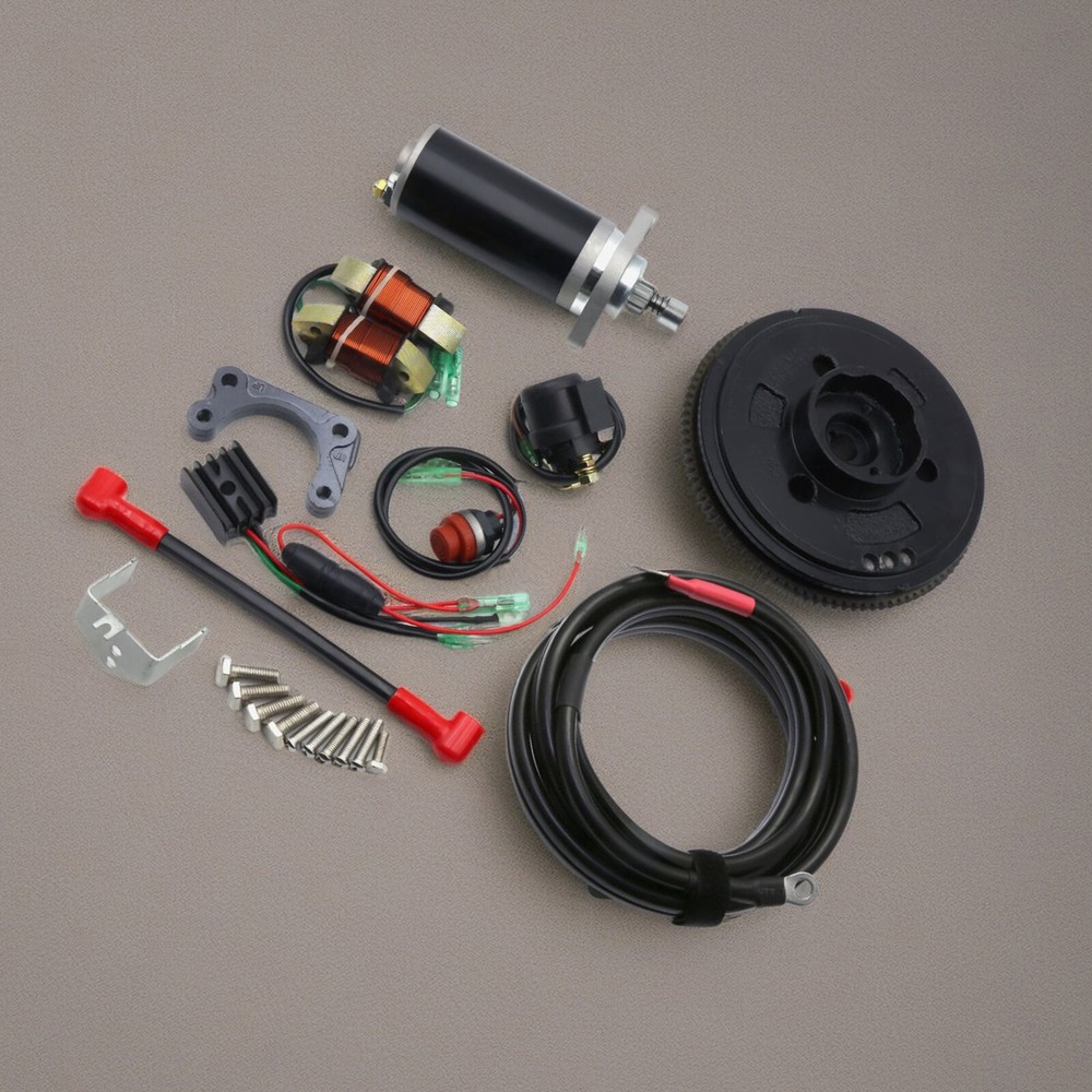 Electrical Start Conversion Kit for Mercury 4 Stroke 9.9HP Outboard Motor