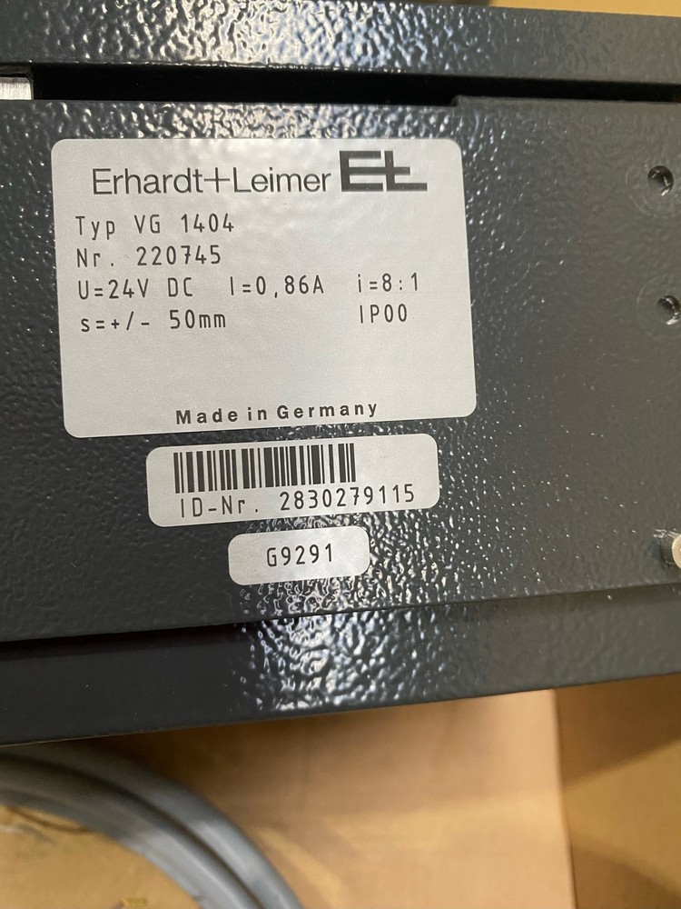 EL VG 1404 vacuum pump
