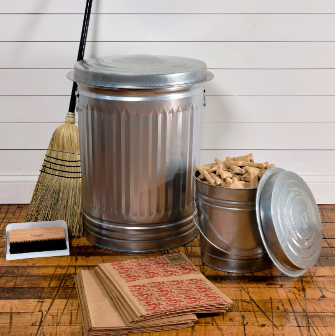 Behrens 31-Gallon Steel Trash Can