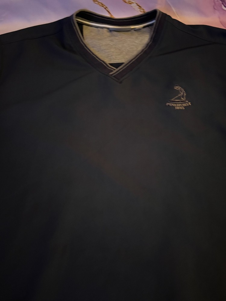 Ashworth Pinehurst Staff Blue Lightweight Pullover Windbreaker Golf M