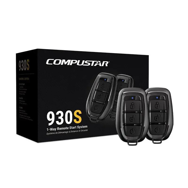 Compustar Car Remote Starter System with 2 Remotes 1500 Feet Range CS930S NEW