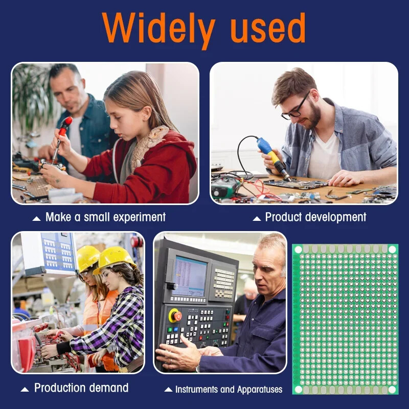 10PCS 5x7cm PCB Universal Prototype Matrix Double sided Protoboard Blank Board