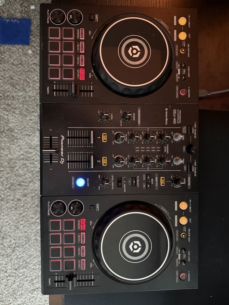 Pioneer DJ DDJ-400 Double Deck Controller - Black