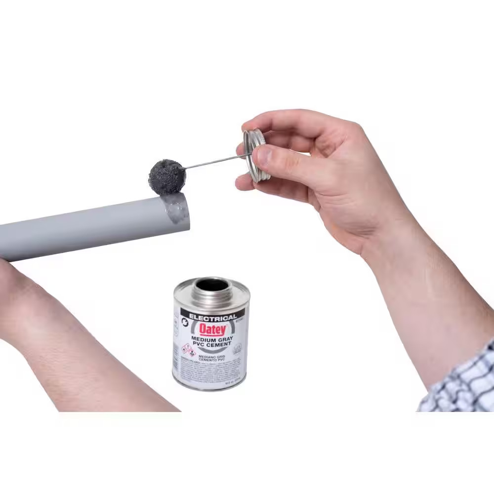 16 Oz. Medium Gray Electrical PVC Pipe Cement