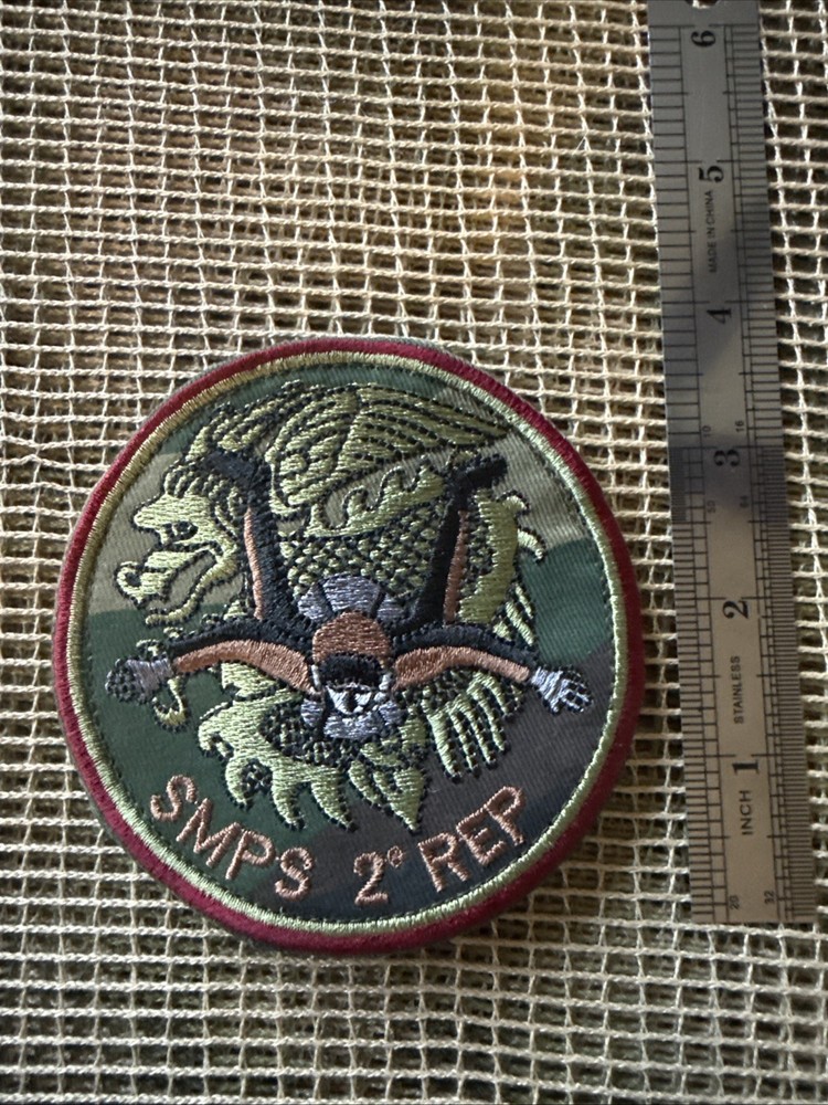 French Foreign Legion SMPS 2e Rep Patch