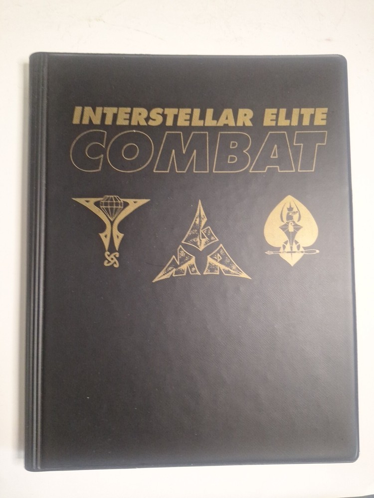 INTERSTELLAR ELITE COMBAT RPG- 1991 Game Masters Assoc. 1st Edition - NEW