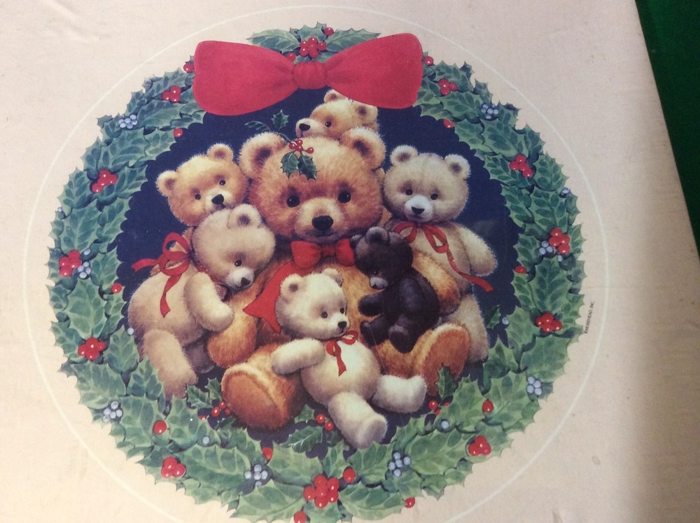 Teddy Bear Christmas Puzzle NIB