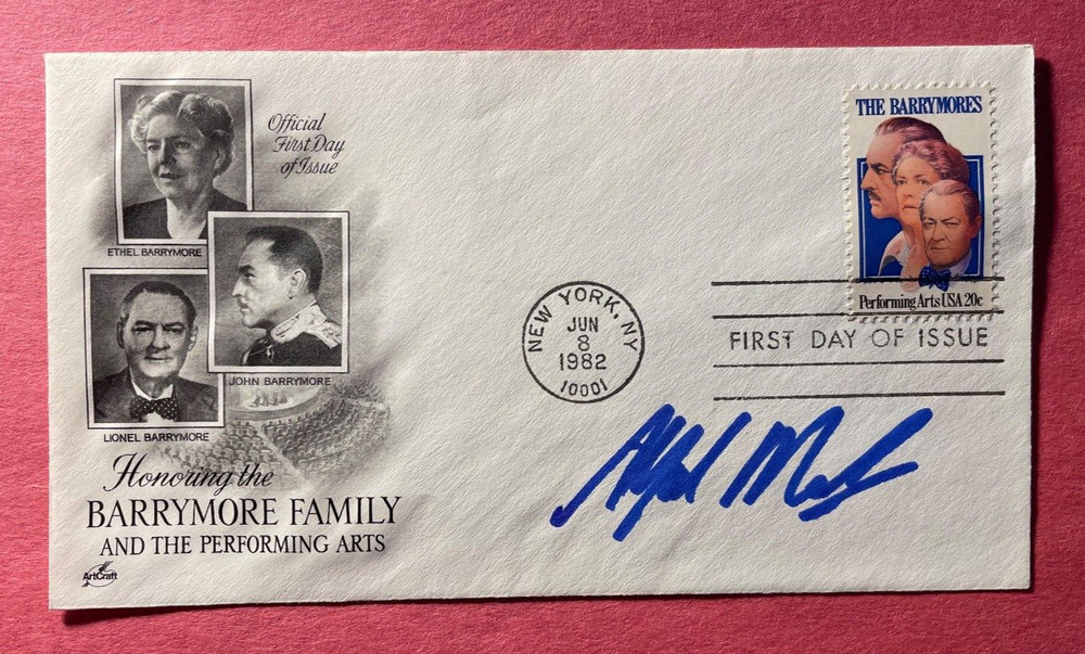 SIGNED ALFRED MOLINA FDC AUTOGRAPHED FIRST DAY COVER CACHET