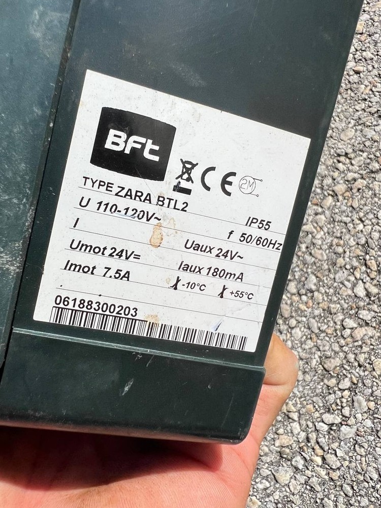 BFT ZARA BTL2 Gate Opener Control Board / Control Unit