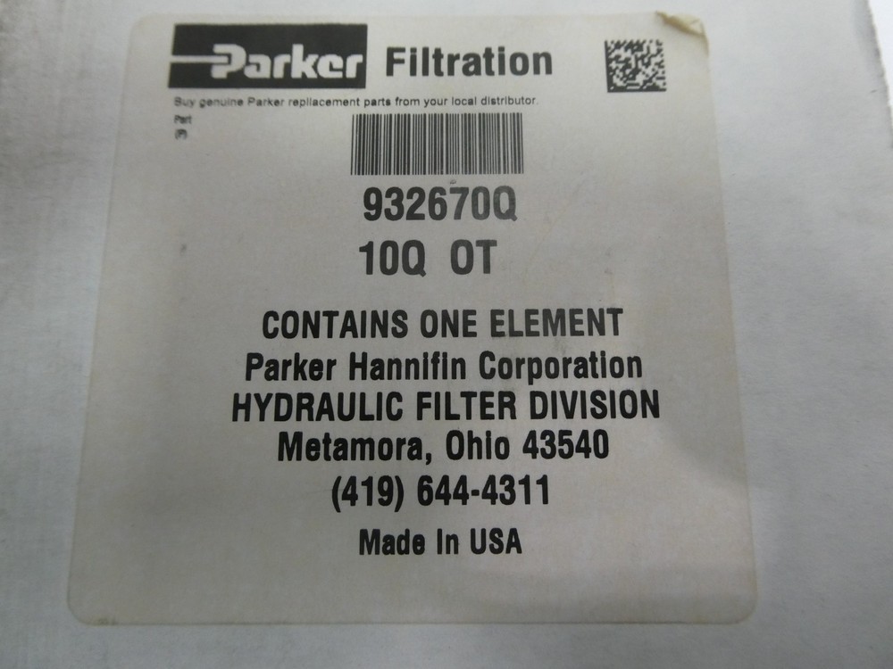 Parker 932670Q Hydraulic Filter