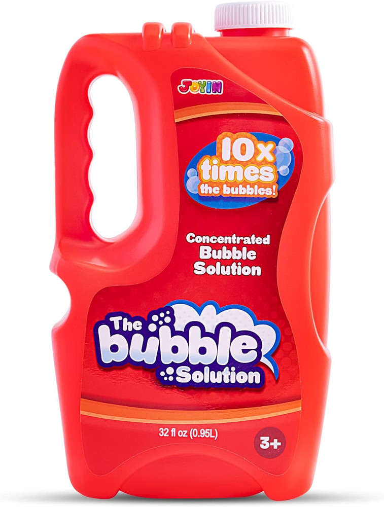 32 OZ Concentrated Bubble Solution for Bubble Machines (Up to 2.5 Gallons), Conc