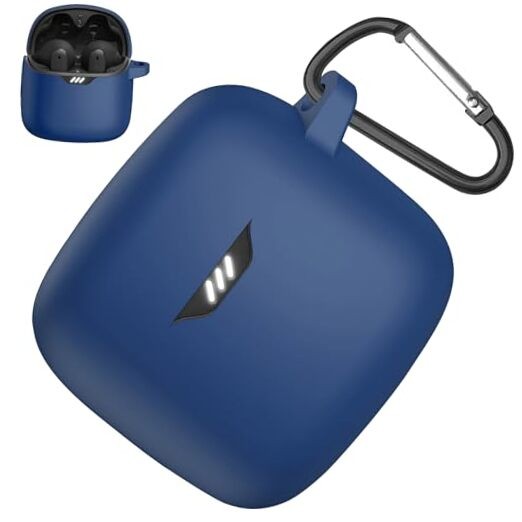 Case Compatible for Case Cover, Shockproof Dust-Proof JBL Tune Flex 2 Blue