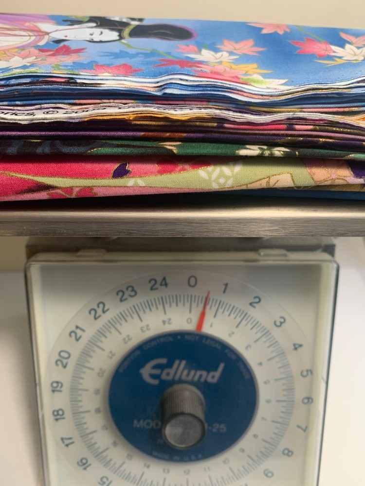 Japanese Fabric Bundle 3 Different Patterns by Kona Bay