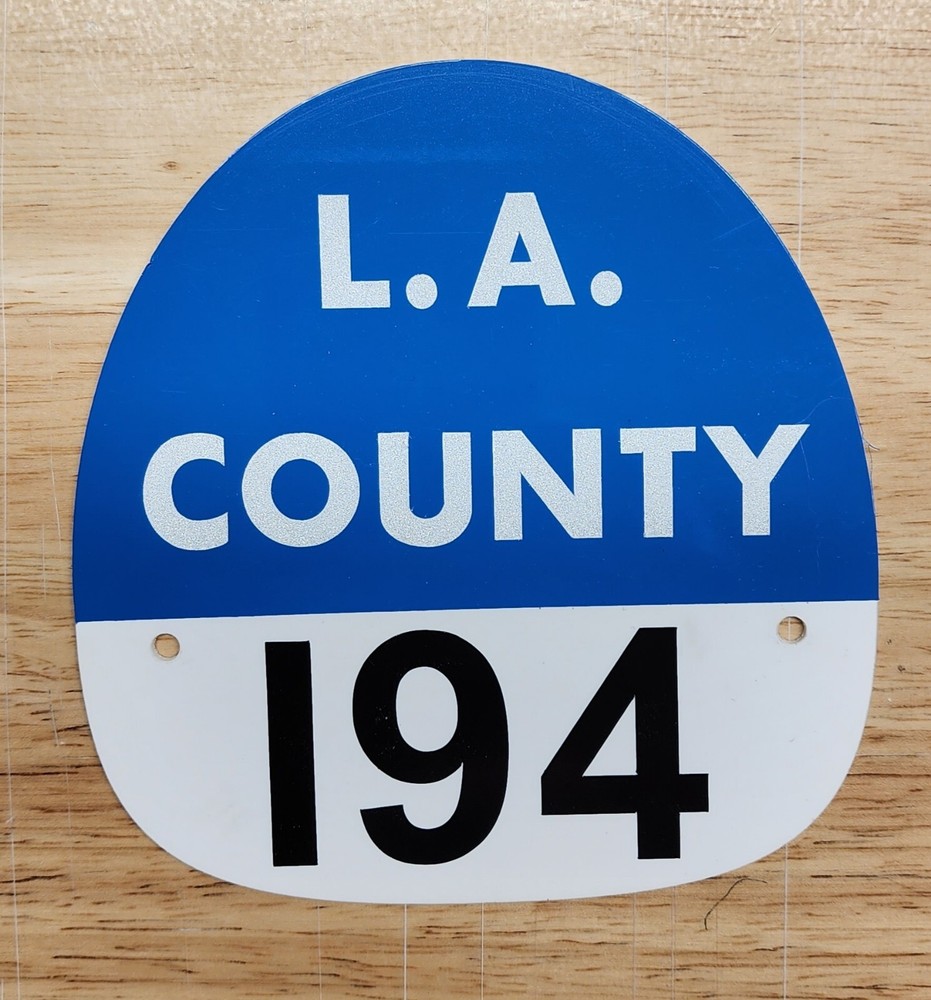 LA COUNTY 194 FIRE HELMET SHIELD