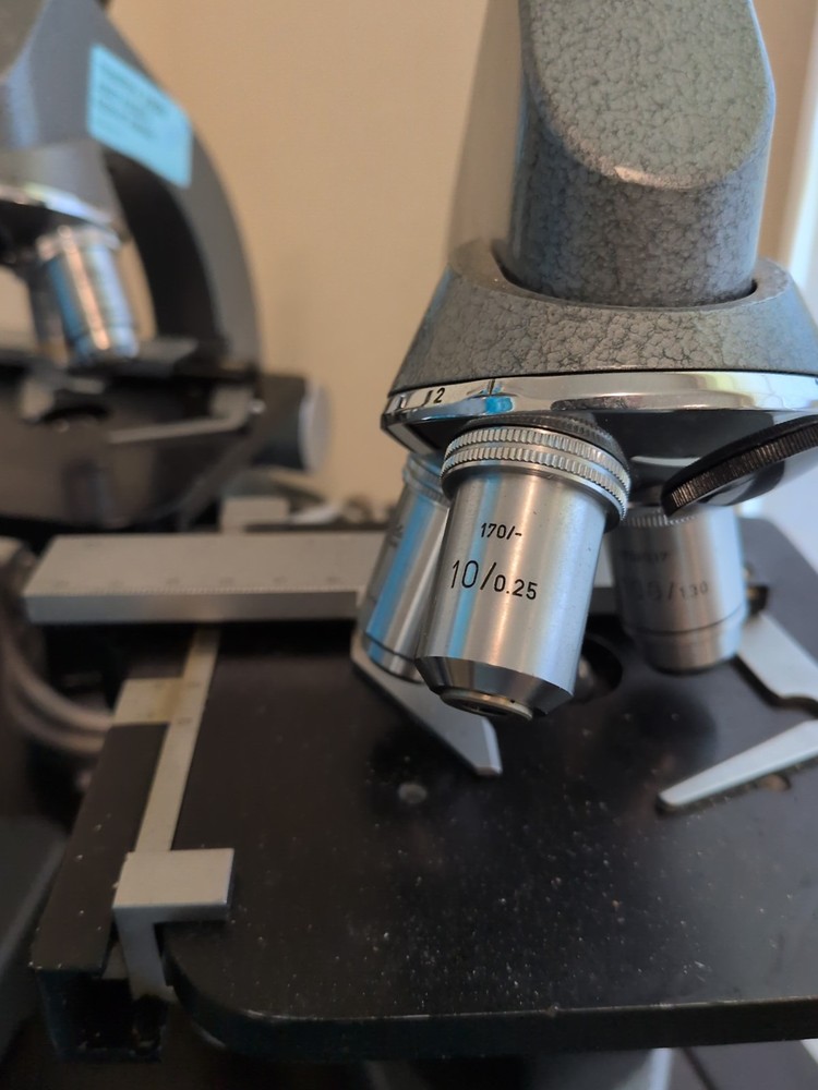 Lot Of 4eitz microscope ( Light Will Not Come On )