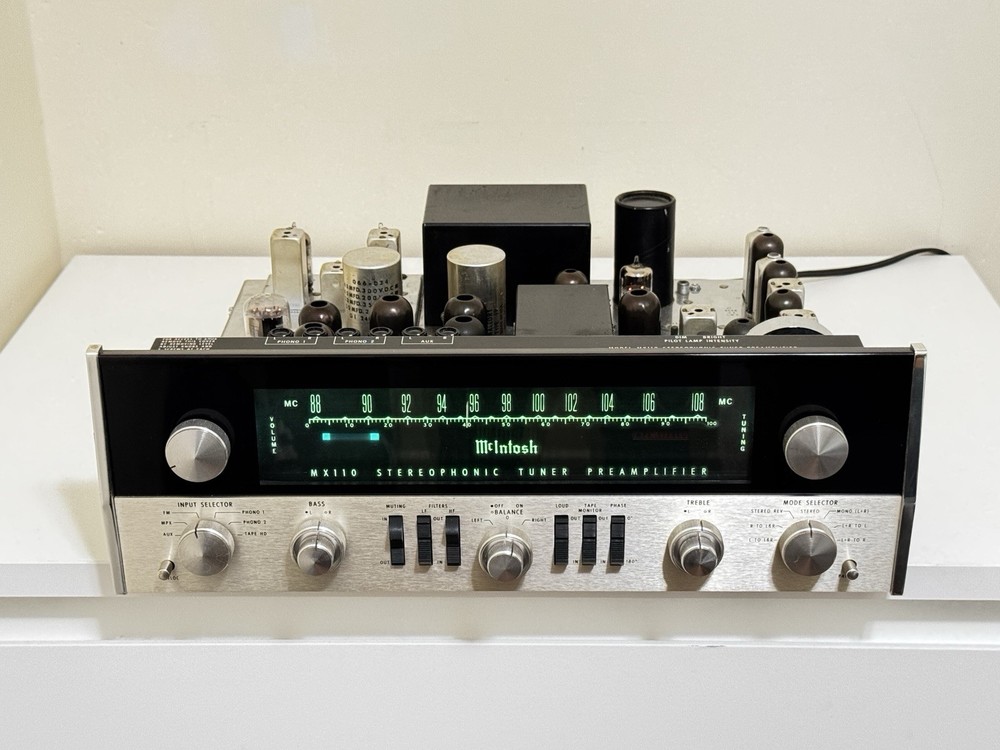McIntosh MX110z preamplifier restored