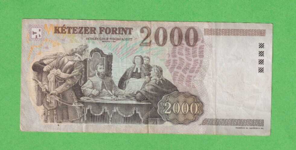 Hungary - 2004 - 2000 Forint Banknote - from circulation