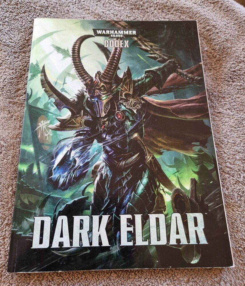 Warhammer 40k Codex Dark Eldar Softcover