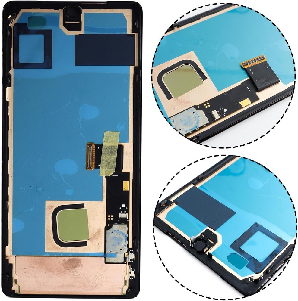 Genuine For Google Pixel 7 Pro OLED LCD Display Touch Digitizer Replacement+Fram