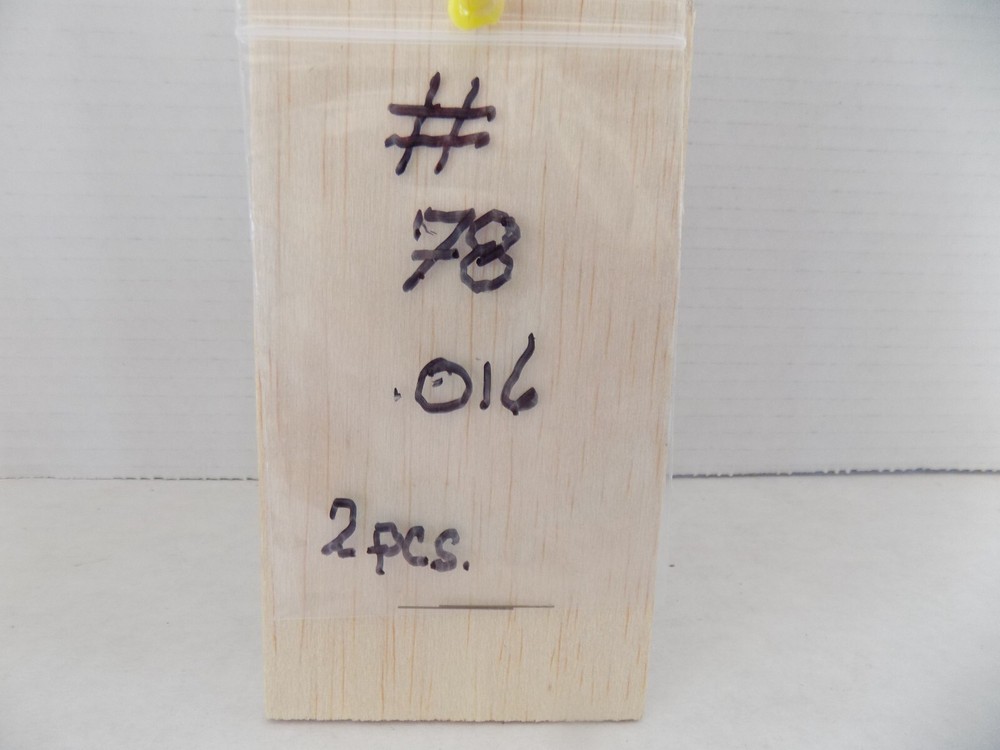 2) #78  .016  DIA. DRILL BIT UNBRANDED PO   NIB