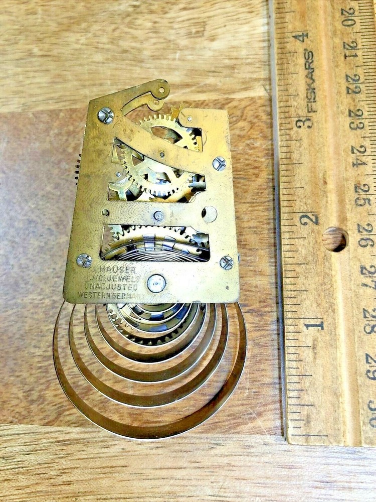 Small Hauser Novelty Clock Movement 3rd Wheel (K6491)