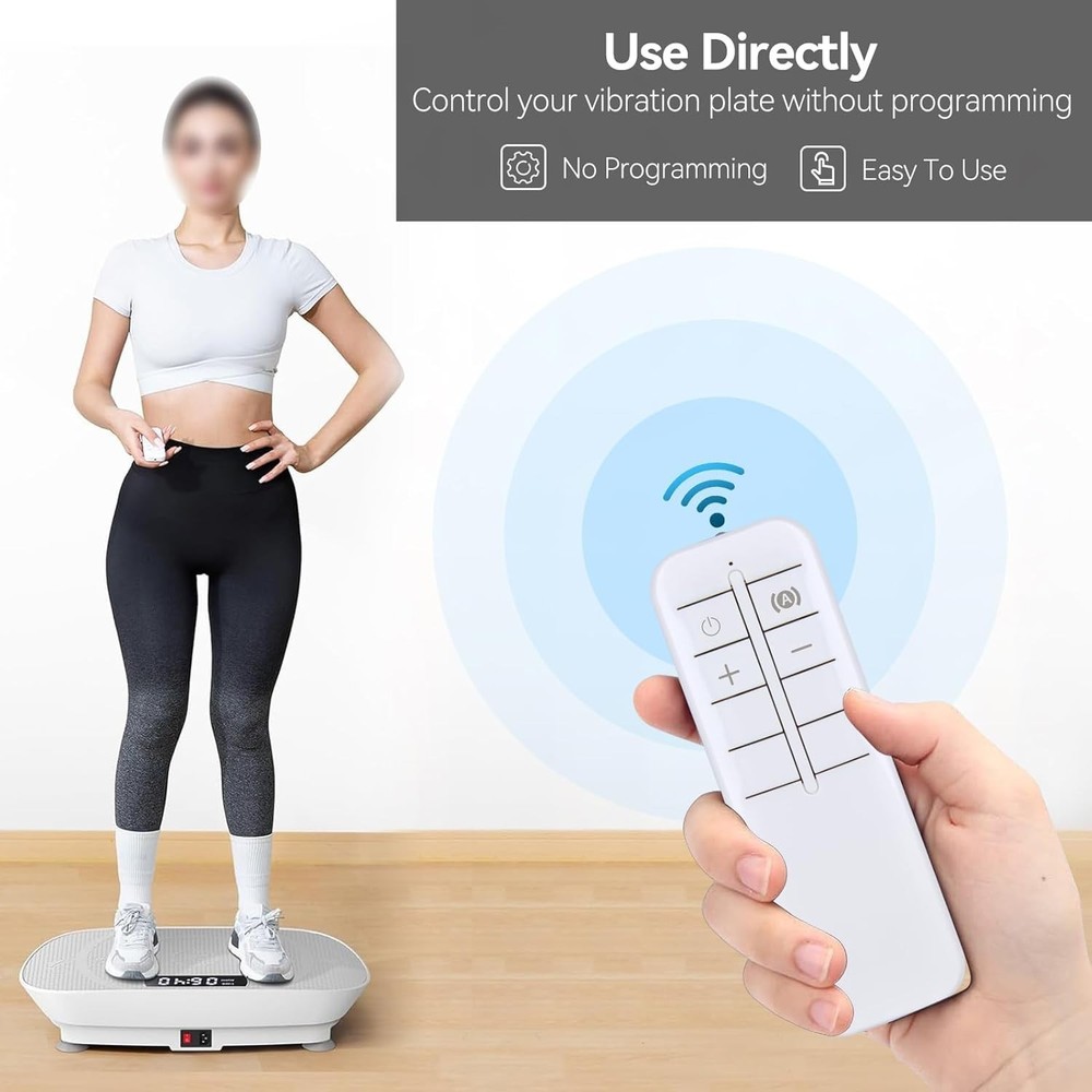 Replacement Remote Control for MERACH Vibration Plates - No Programming Needed