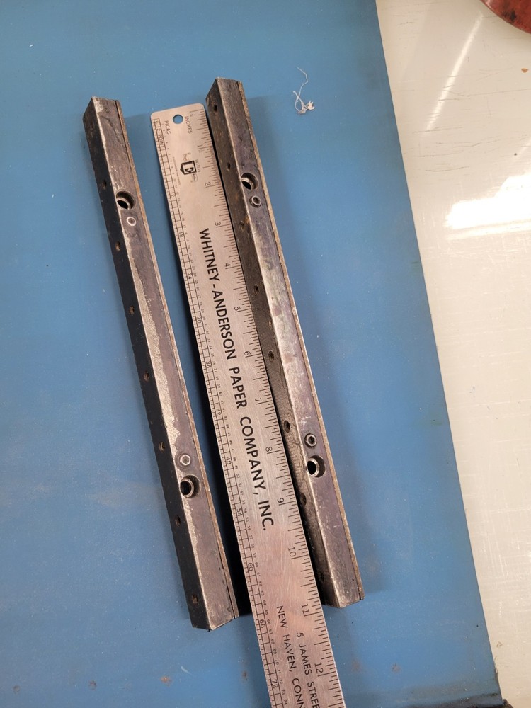 AB Dick blanket bars set of 2