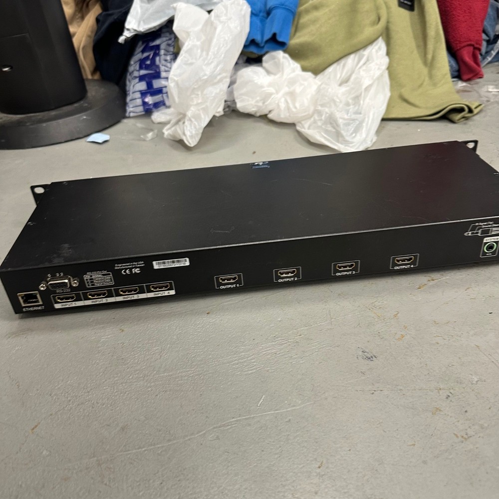 BINARY B120 HDMATRIX 4x4 HDMI Matrix Switcher 4K 4 Input 4 Output Rack Mountable