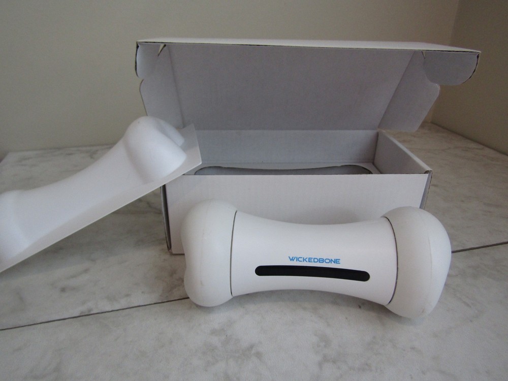 Cheerble Interactive Rechargeable Safe Wickedbone Smart Bone in White
