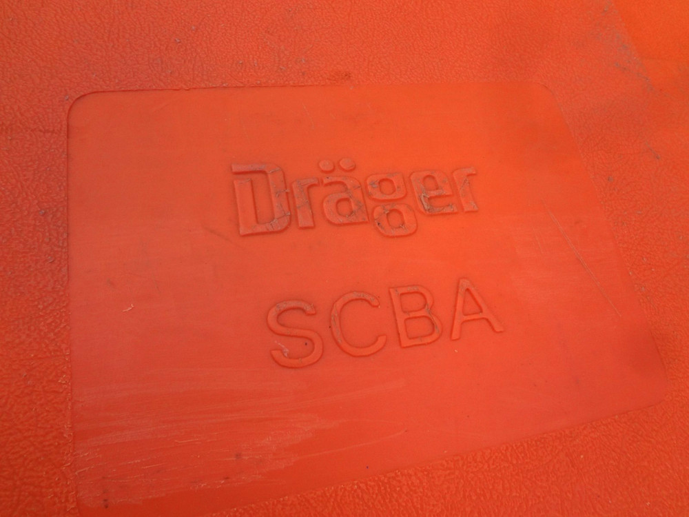 DRAGER SCBA Complete Kit In Hard Case Firefighter Air System