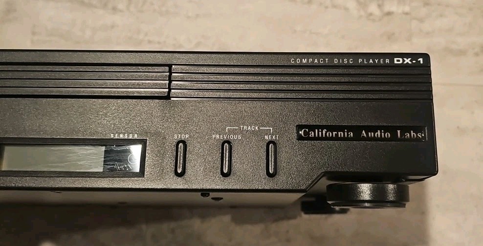 California Audio Labs Compact Disc Player DX-1 CD Player Tested Working
