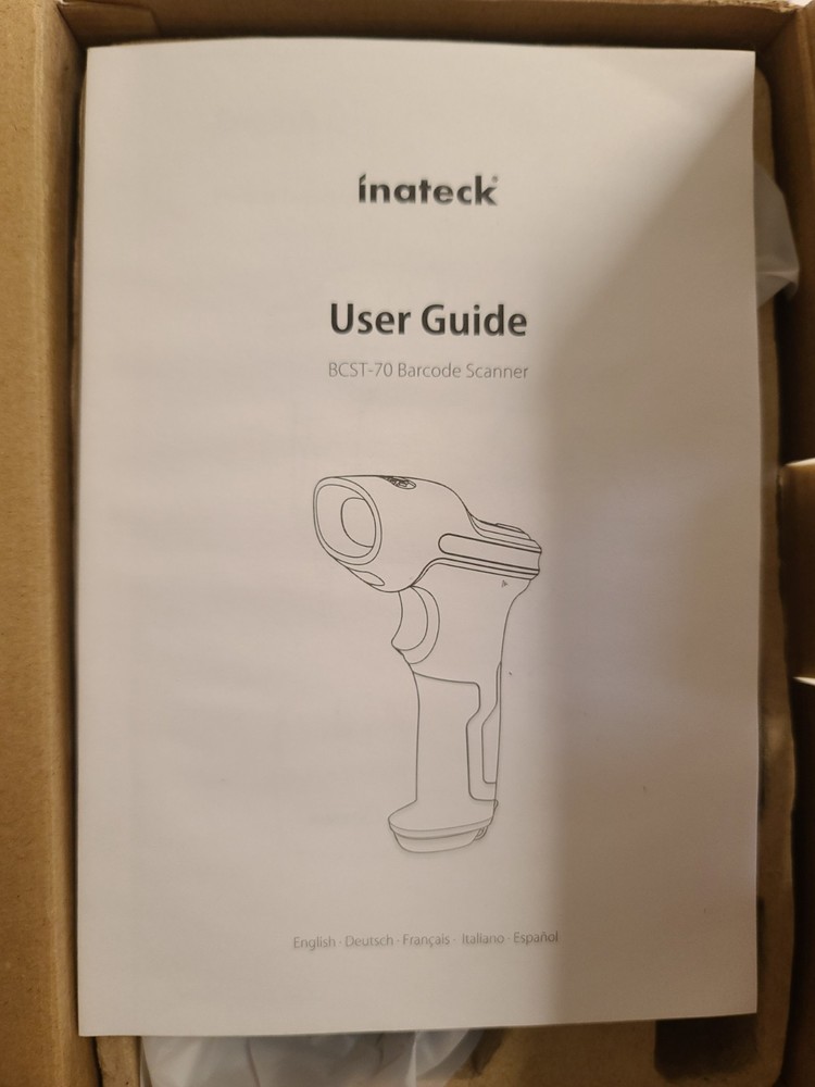 *New* Inateck BCST-70 35m Range Bluetooth 3.0 Barcode Scanner