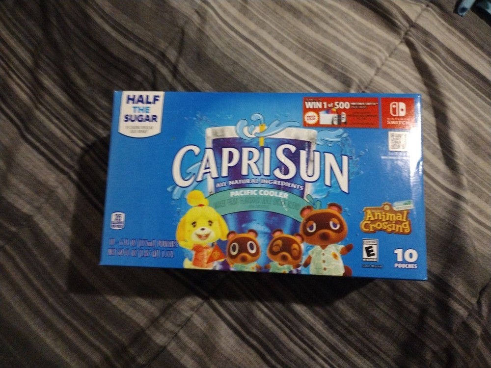 Animal Crossing Caprisun Box