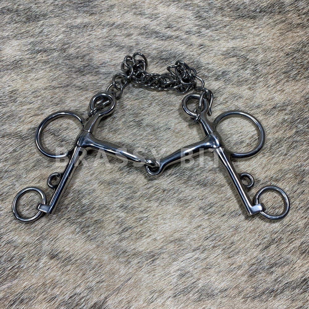 5" Pelham English Curb