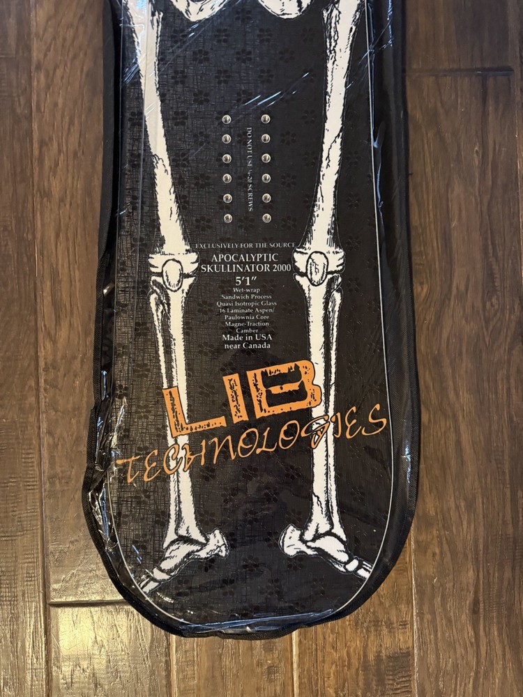 25/26 Libtech Limited Edition Skullinator 2000 Snowboard (156)