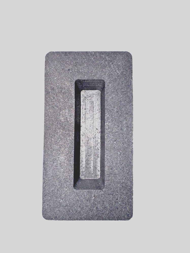 5 oz Kit Kat Graphite Gold Ingot Mold for Gold & Silver Casting