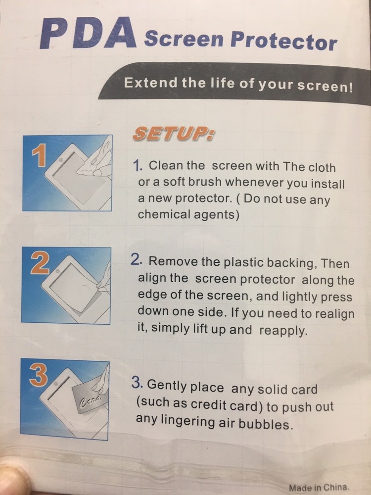 Screen Protector for HP iPaq 2210 PDA Handheld Pocket PC