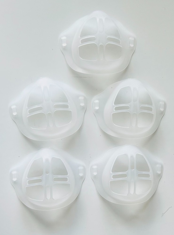 5PCS/3D Face Inner Support Bracket Reusable/Easy Breathing,Lipstick Protector