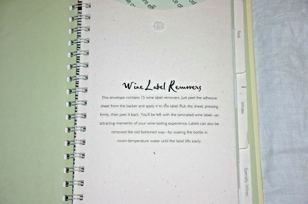 NEW Contemporary Wine Journal, Ring-bound, by Avalanche