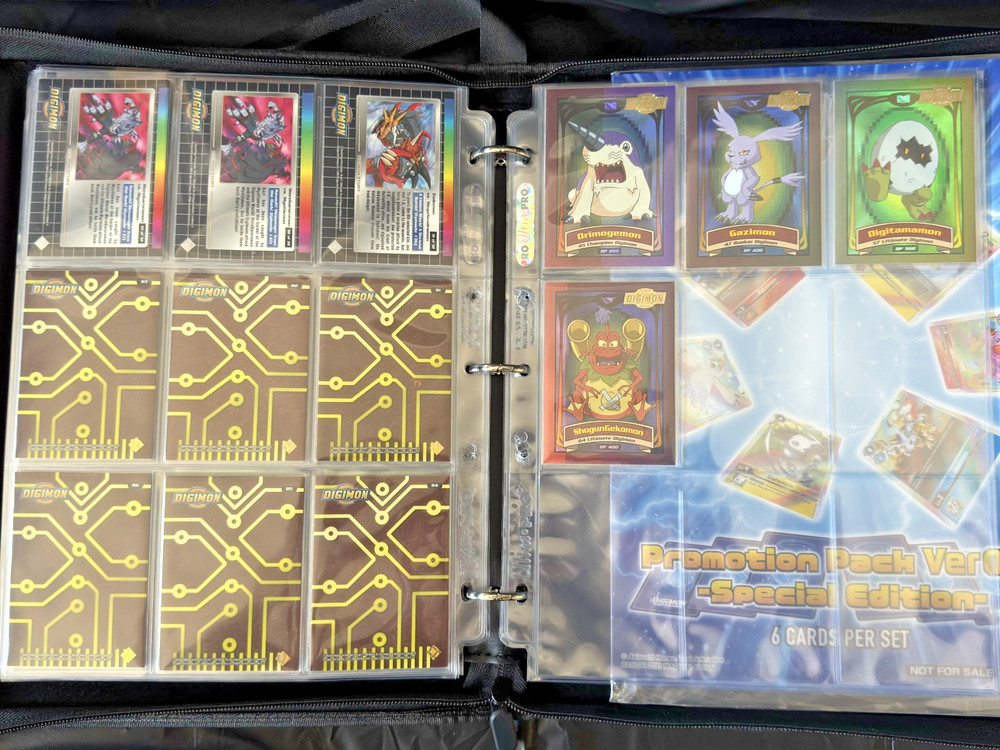 1999 DIGIMON UPPER DECK MASTER SET HOLO SERIES 1+2 PRE-RELEASE+ULTIMATE - 5 SETS