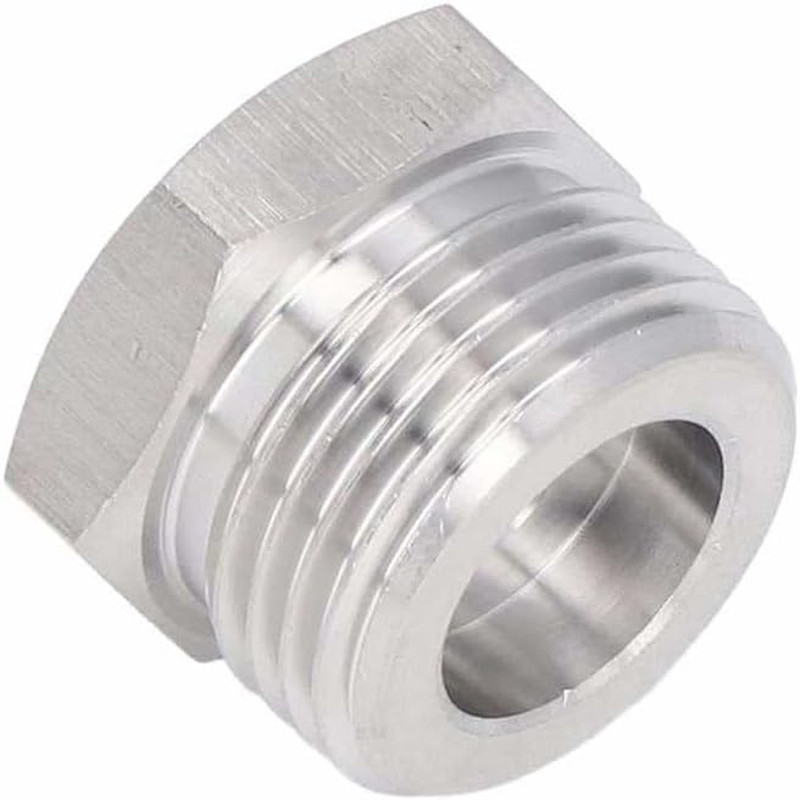 2PCS Female Flare (FFL) to Male Beer Thread Adapter Commercial Sanke Keg Tap to