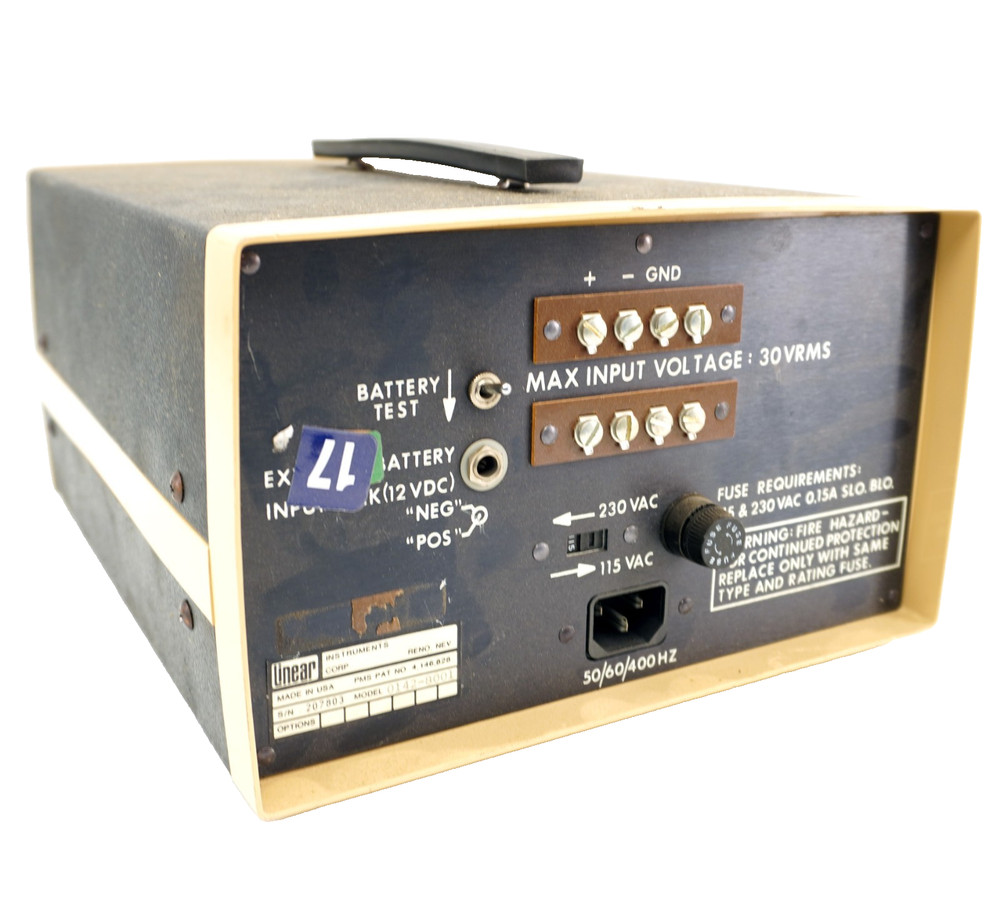 Cole Parker (Linear) Data Logger Part # 142-80001