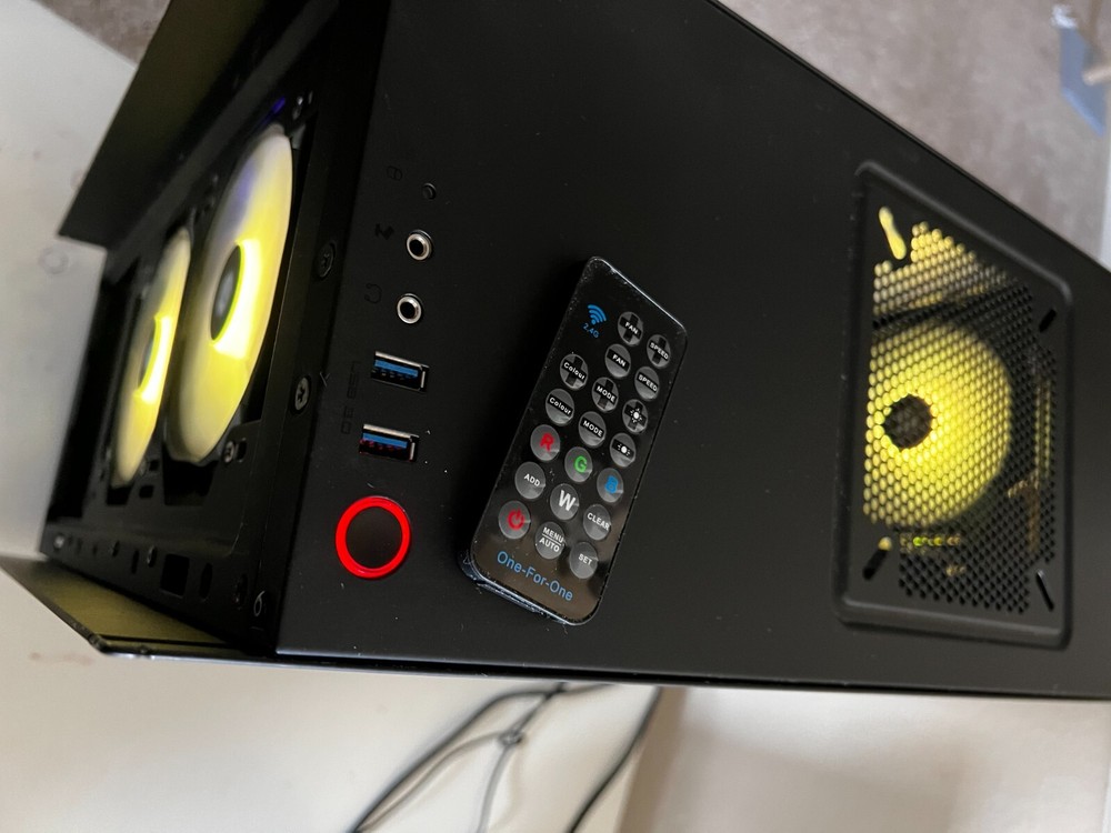 Custom made gaming computer desktop