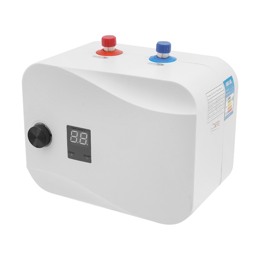 Vertical Electric Water Heater Storage Electric Water Heater 1500W 1.59 Gallon