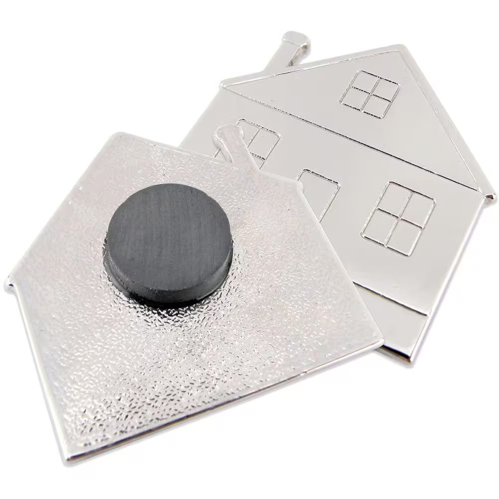 1 In. Dia Black Disc Magnet (6 per Pack)