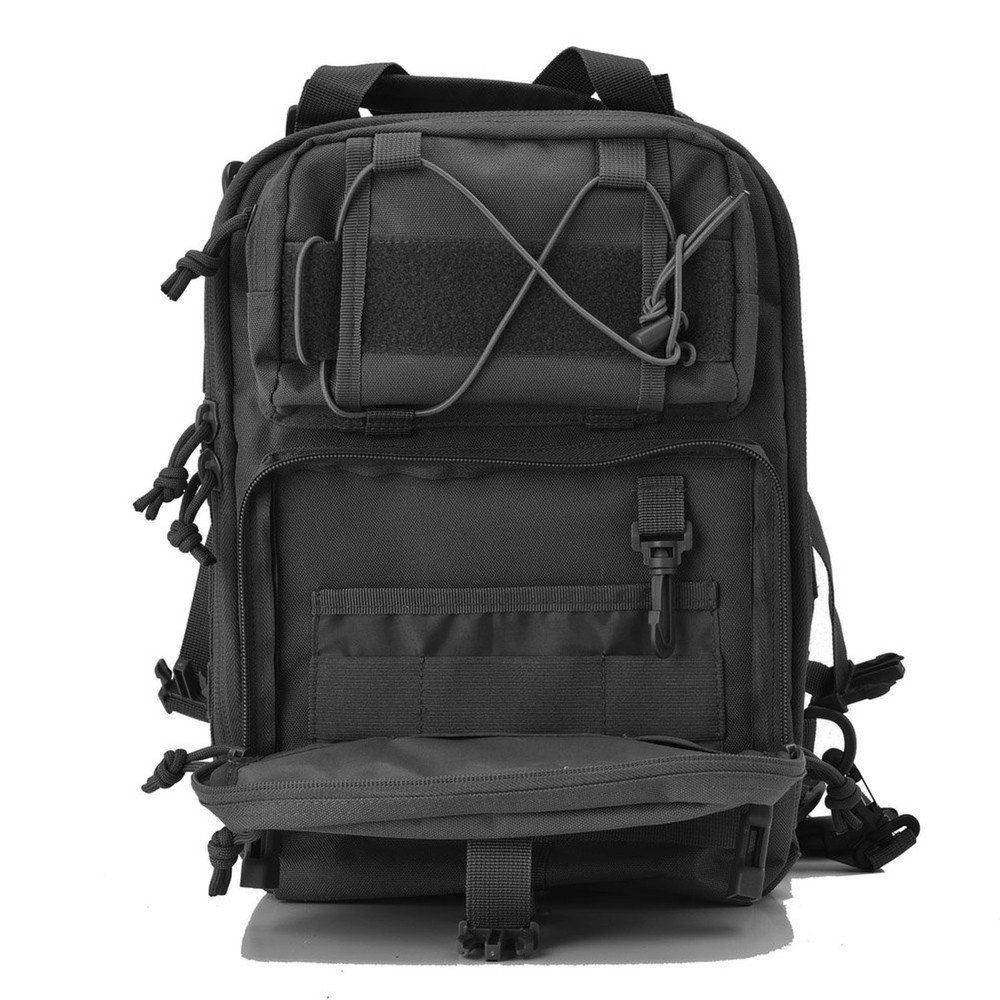 Tactical Sling Bag Pack Black